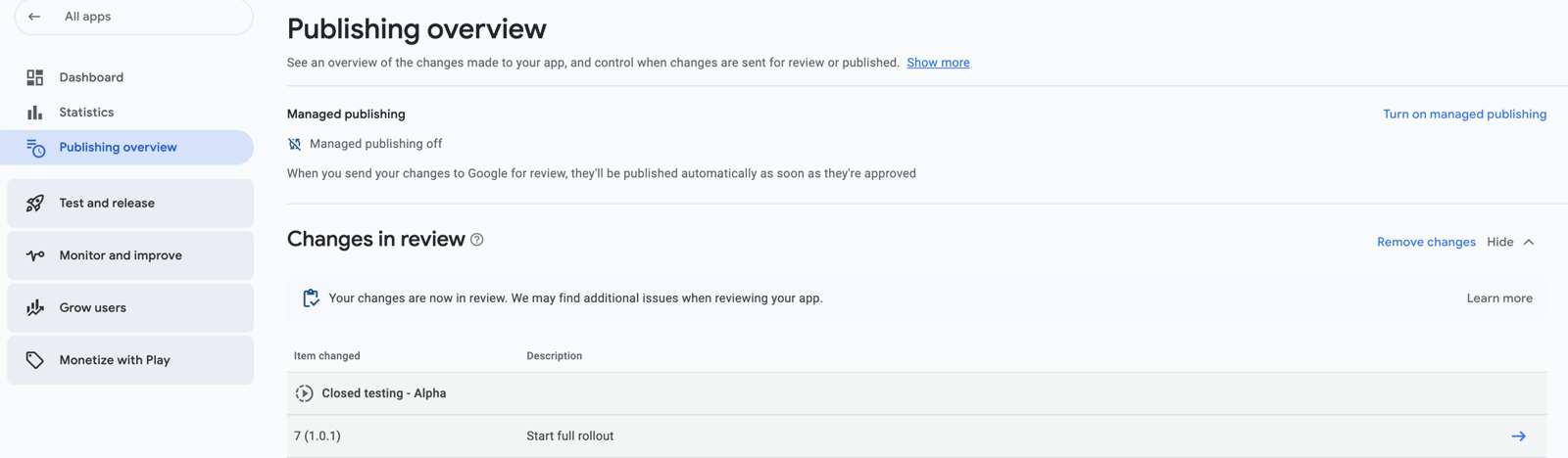 Publish the Application